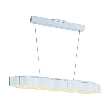 Billow LED LED Pendant in Matte White by ET2
