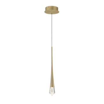 Pierce LED Pendant in Gold by ET2