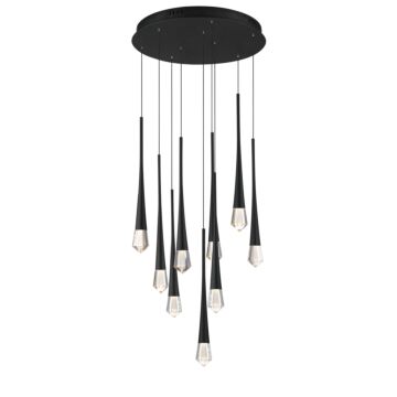 Pierce LED Pendant in Black by ET2