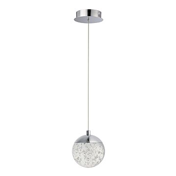 Orb II LED Pendant in Polished Chrome by ET2