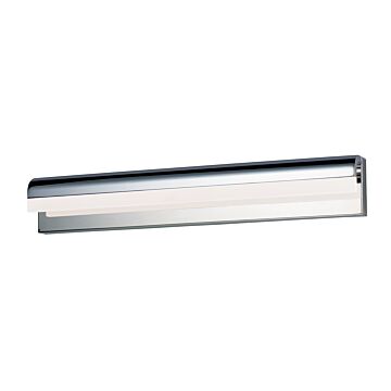 Waterfall LED Bath Vanity in Polished Chrome by ET2