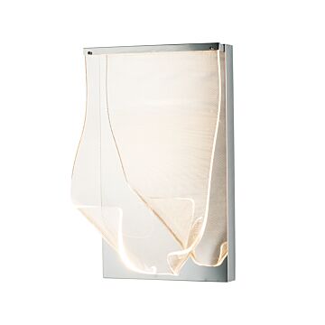 Rinkle LED Wall Sconce in Polished Chrome by ET2