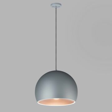 Palla LED Pendant in Dark Gray  Coffee by ET2