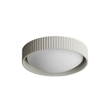Souffle LED Flush Mount in Chaulk White by ET2