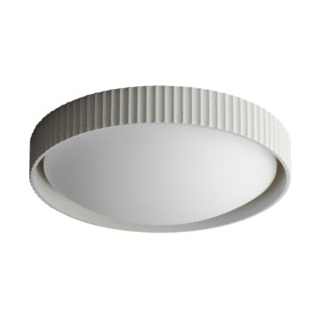 Souffle LED Flush Mount in Chaulk White by ET2