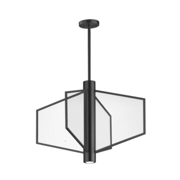 Telstar LED Pendant in Black by ET2