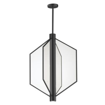 Telstar LED Pendant in Black by ET2