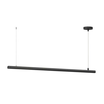 Continuum LED Linear Pendant in Black by ET2
