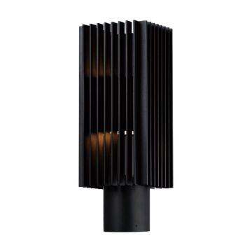 Rampart LED Outdoor Post Mount in Black by ET2