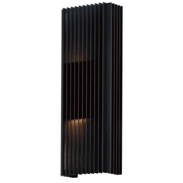 Rampart LED Outdoor Wall Sconce in Black by ET2