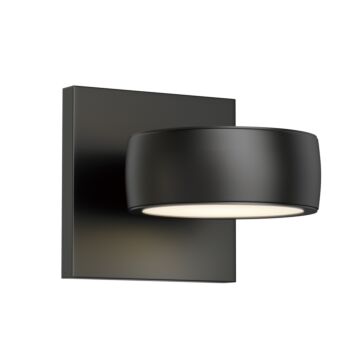 Modular LED Outdoor Wall Sconce in Black by ET2