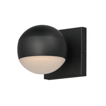 Modular LED Outdoor Wall Sconce in Black by ET2