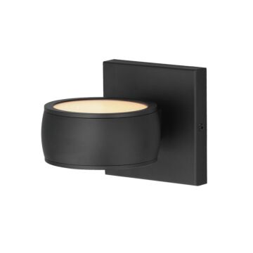 Modular LED Outdoor Wall Sconce in Black by ET2
