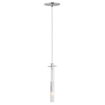 Pipette LED Pendant in Polished Chrome by ET2