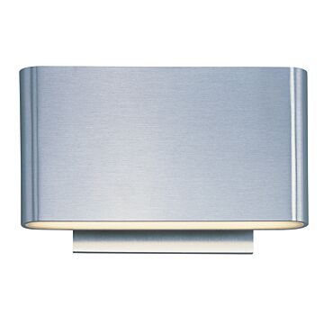 Alumilux Spartan LED Wall Sconce in Satin Aluminum by ET2