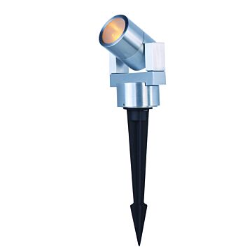 ET2 Alumilux Pathway 3 Light Outdoor Pathway Light in Satin Aluminum