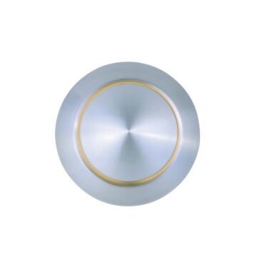 Alumilux Fulcrum LED Outdoor Wall Sconce in Satin Aluminum by ET2
