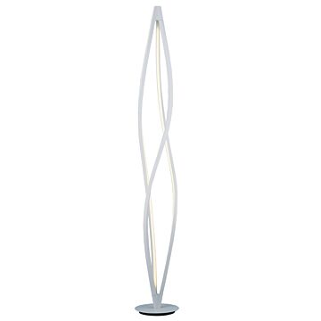 Cyclone LED LED Floor Lamp in Matte White by ET2