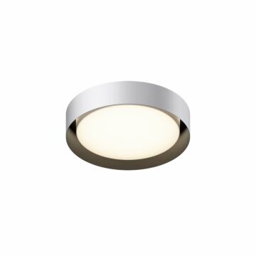 Echo LED Flush Mount in White  Black by ET2