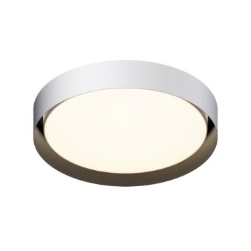 Echo LED Flush Mount in White  Black by ET2