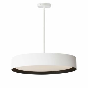 Echo LED Pendant in White  Black by ET2