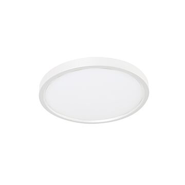 Edge Round LED Flush Mount in White by AFX Lighting