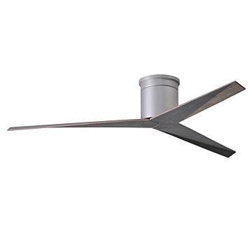 Eliza 6-Speed DC 56" Ceiling Fan in Brushed Nickel with Old Oak Tone blades