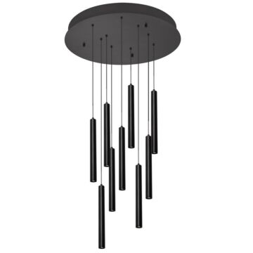 Eli LED Pendant in Black by AFX Lighting