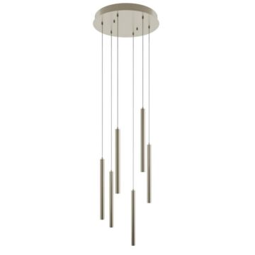 Eli LED Pendant in Satin Nickel by AFX Lighting