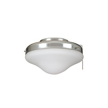 Craftmade All Weather Fan Light Kit in Galvanized with Opal Frost Glass