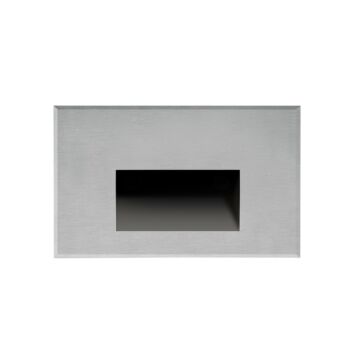 Sonic LED Outdoor Step Light in Brushed Nickel by Kuzco Lighting