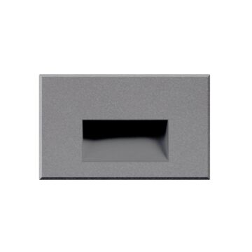 Sonic LED Outdoor Step Light in Gray by Kuzco Lighting