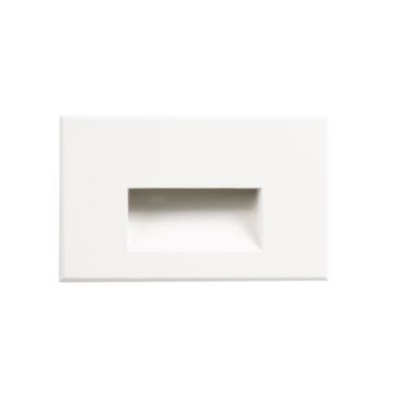 Sonic LED Outdoor Step Light in White by Kuzco Lighting
