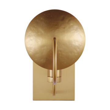 Whare One Light Wall Sconce in Burnished Brass by Visual Comfort Studio