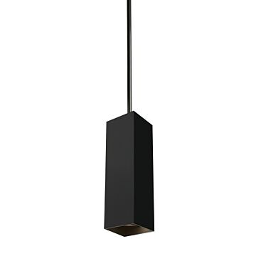 Exo LED Pendant in Black by Visual Comfort Modern