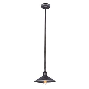 Toledo One Light Pendant in Old Silver by Troy Lighting