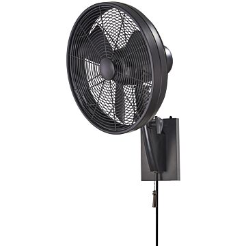 Anywhere 15" IndoorOutdoor Fan in Matte Black by Minka Aire