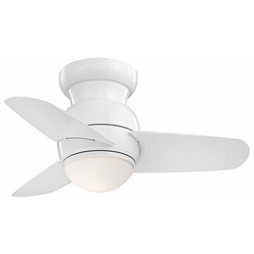 Spacesaver Led 26"Ceiling Fan in White by Minka Aire