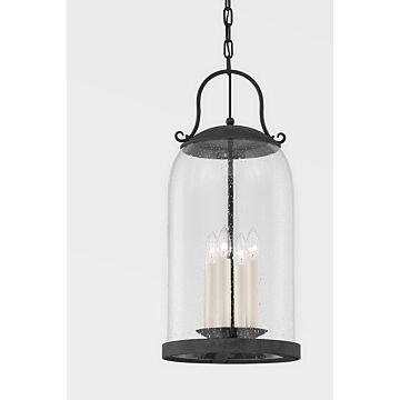 Napa County Four Light Pendant in French Iron by Troy Lighting