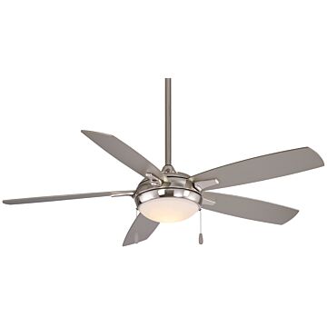 LunAire 54" Ceiling Fan in Brushed Nickel by Minka Aire