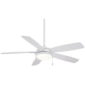 LunAire 54" Ceiling Fan in White by Minka Aire