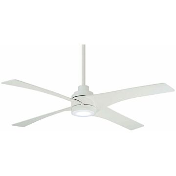 Swept 56"Ceiling Fan in Flat White by Minka Aire