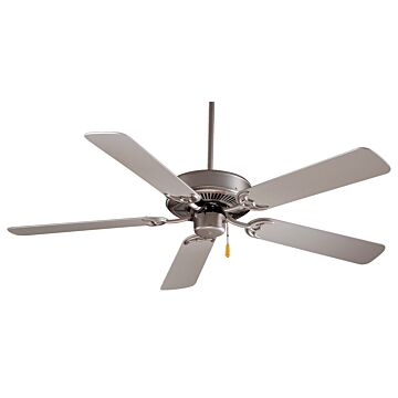 Contractor 52" 52"Ceiling Fan in Brushed Steel by Minka Aire