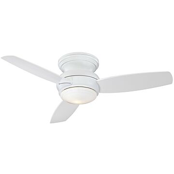 Traditional Concept 44" Led 44"Ceiling Fan in White by Minka Aire