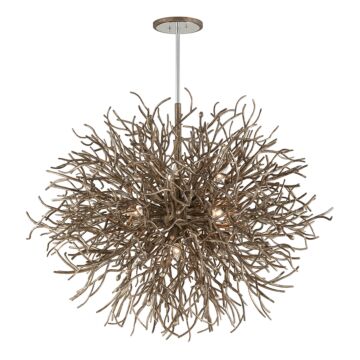 Sierra 12 Light Chandelier in Distressed Bronze by Troy Lighting