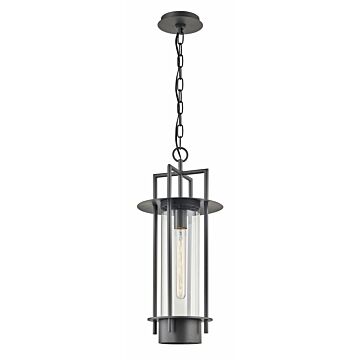 Carroll Park One Light Lantern in Textured Bronze by Troy Lighting