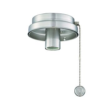  Fitters Ceiling Fan Light Kit in Brushed Nickel