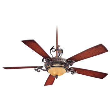 Minka Aire Napoli 56 Inch LED Ceiling Fan in Sterling Walnut