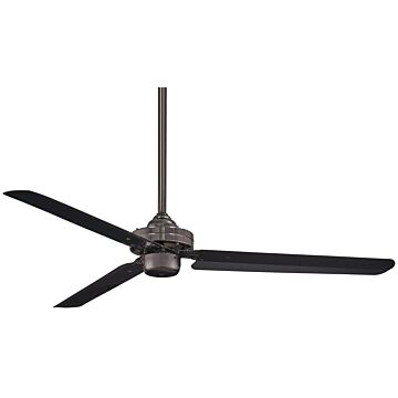 Steal 54" Ceiling Fan in Gun Metal by Minka Aire