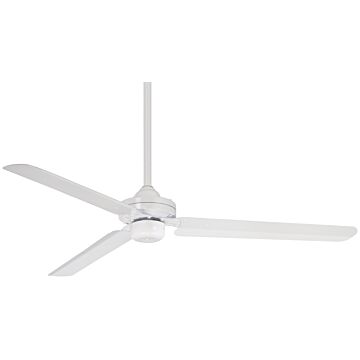 Minka Aire Steal 54 Inch Ceiling Fan in Flat White
